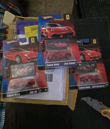 1/64 ENZO FERRARI Red Hot Wheels FERRARI RACER N5558-0519 | eBay