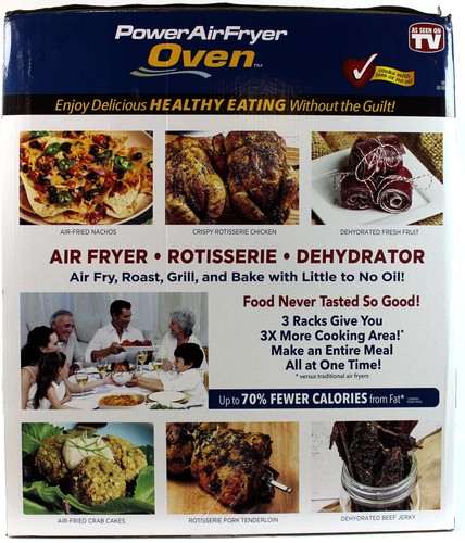 Power Air Fryer Oven Extra Large Capacity 1700 Watts-N.O.