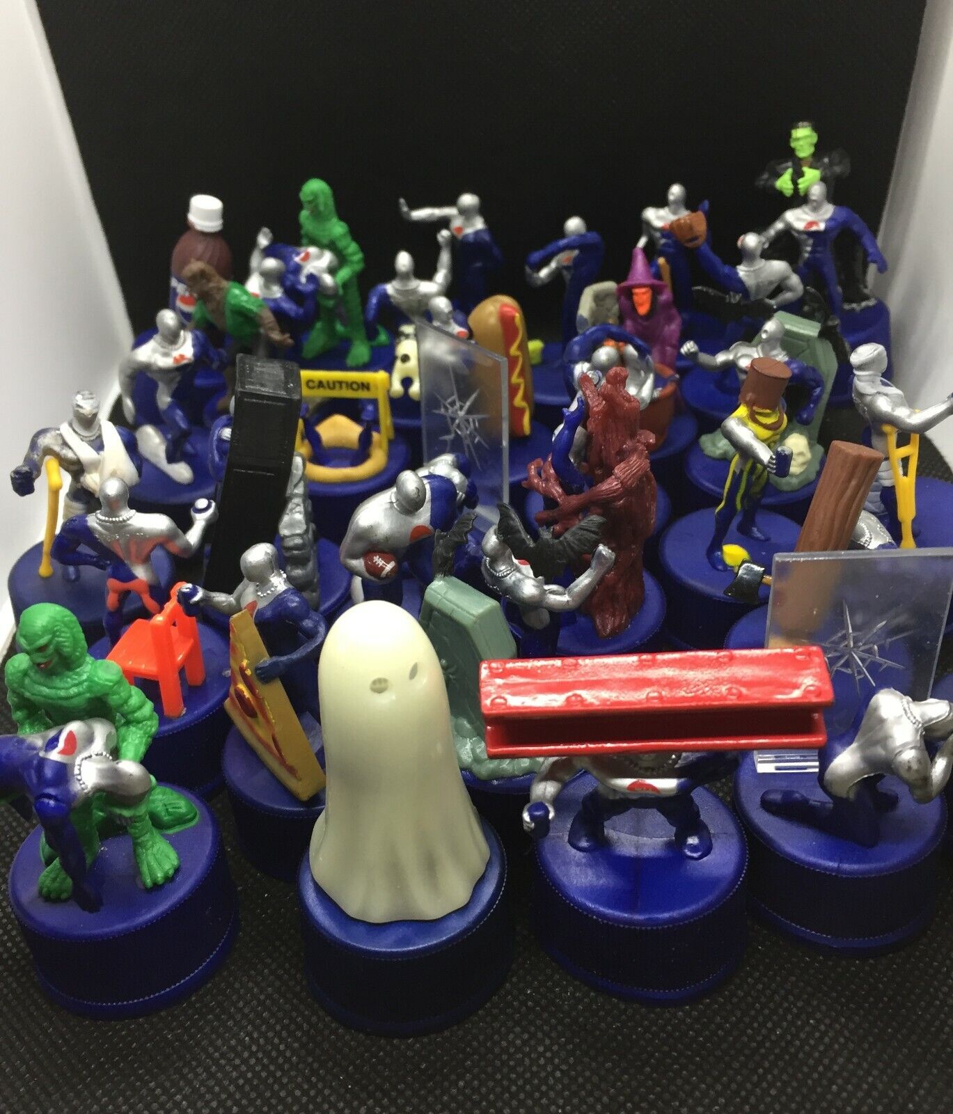 Pepsi Man Pepsiman Figure bottle cap Collection Choose from Pepsi Man Pepsiman Figure bottle cap Collection Choose from