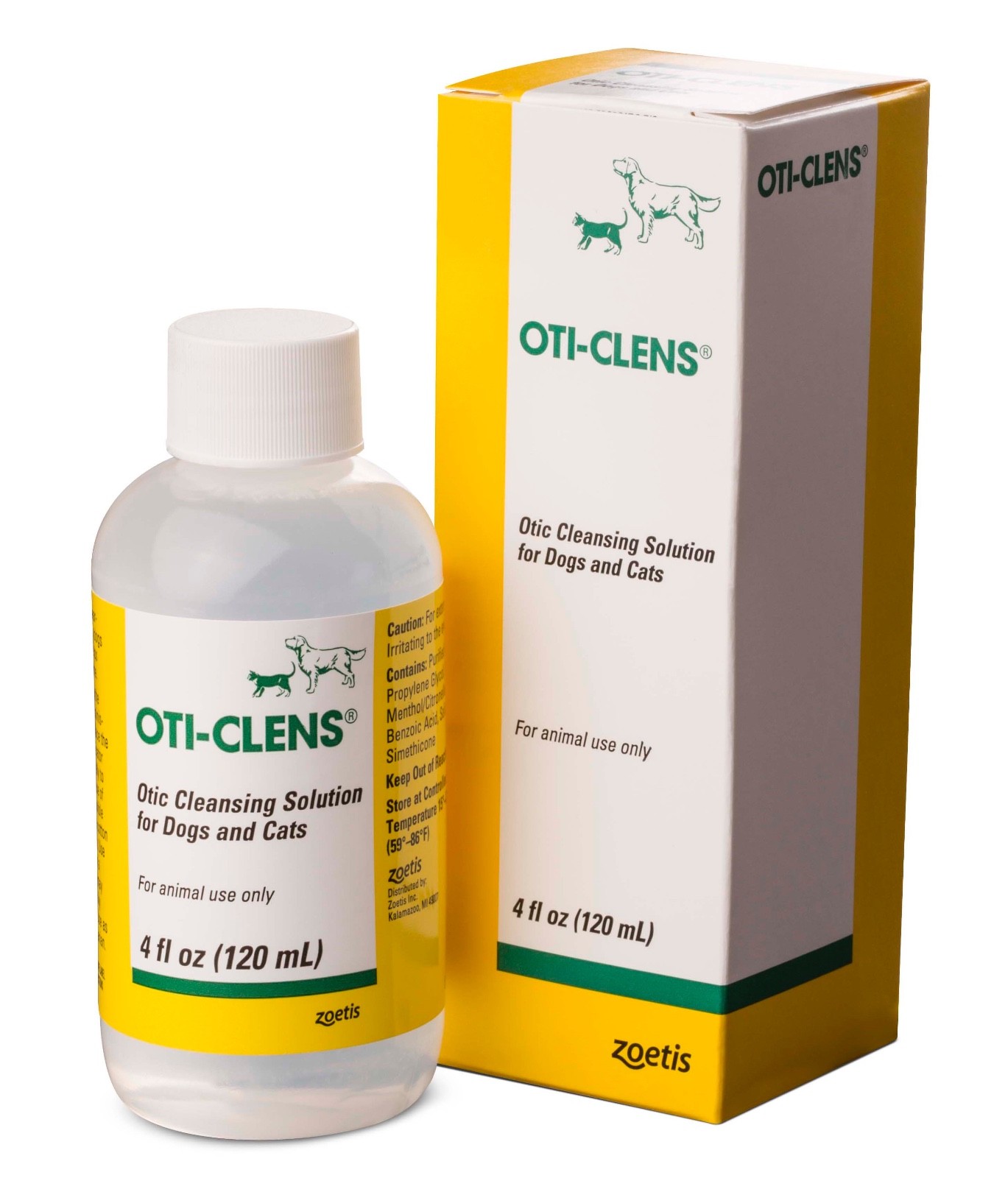 Zoetis Oti-Clens Ear Cleansing Solution for Dogs ...