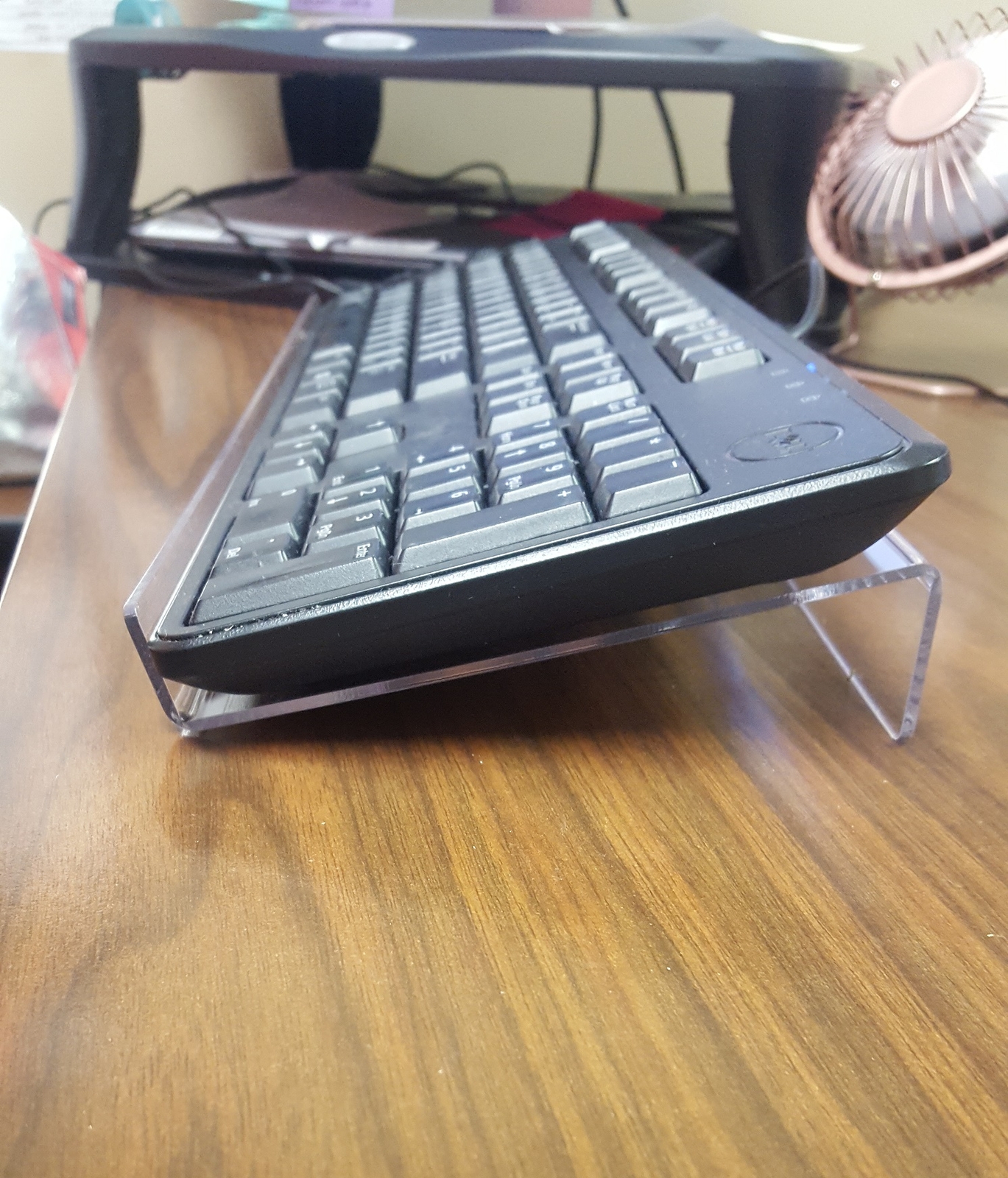 Keyboard Stand HBlife Clear Acrylic Premium Tilted Computer Keyboard