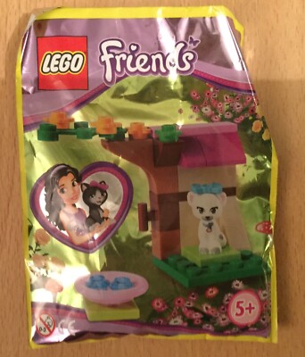 POLYBAG FOIL FIGURINE MINIFIGURE FRIENDS 561411 LE CHAT BLANC DANS LE JARDIN
