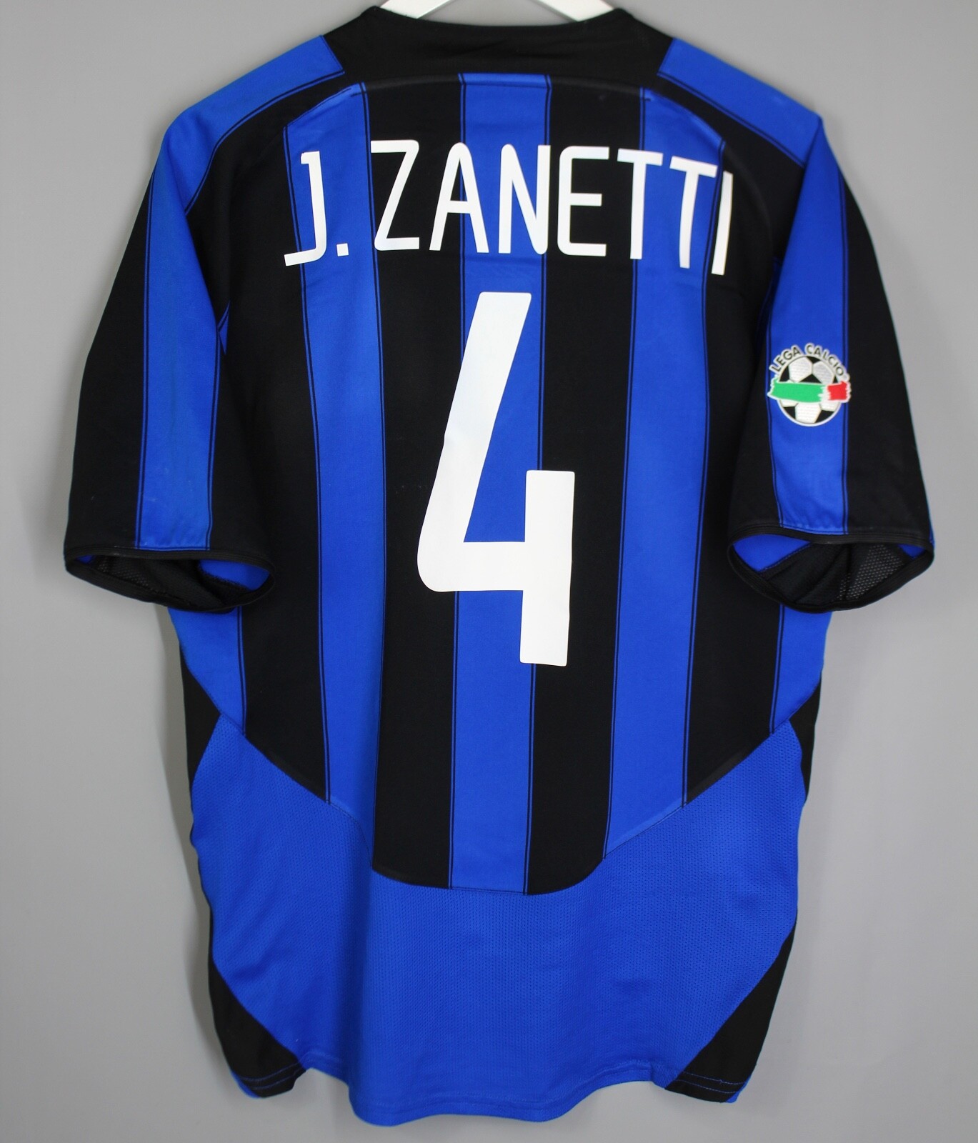 ウェア inter 2003 2004  INTER MILAN 2003 2004 HOME FOOTBALL SHIRT SOCCER JERSEY #4