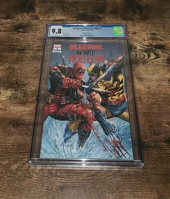   Deadpool Wolverine WWIII #2 CGC 9.8 Tyler Kirkham Variant Edition  