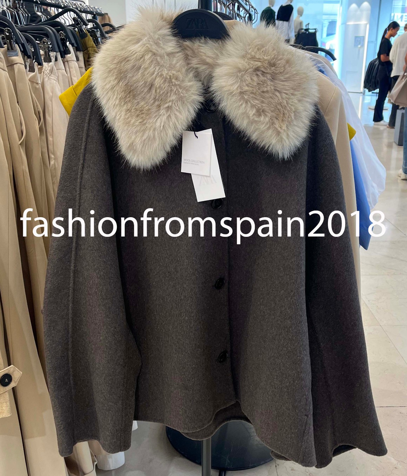 ☆ご予約品　 試着のみ 新品 ハウント FAUX FUR COAT Access Fashion | Synthetic fur coat