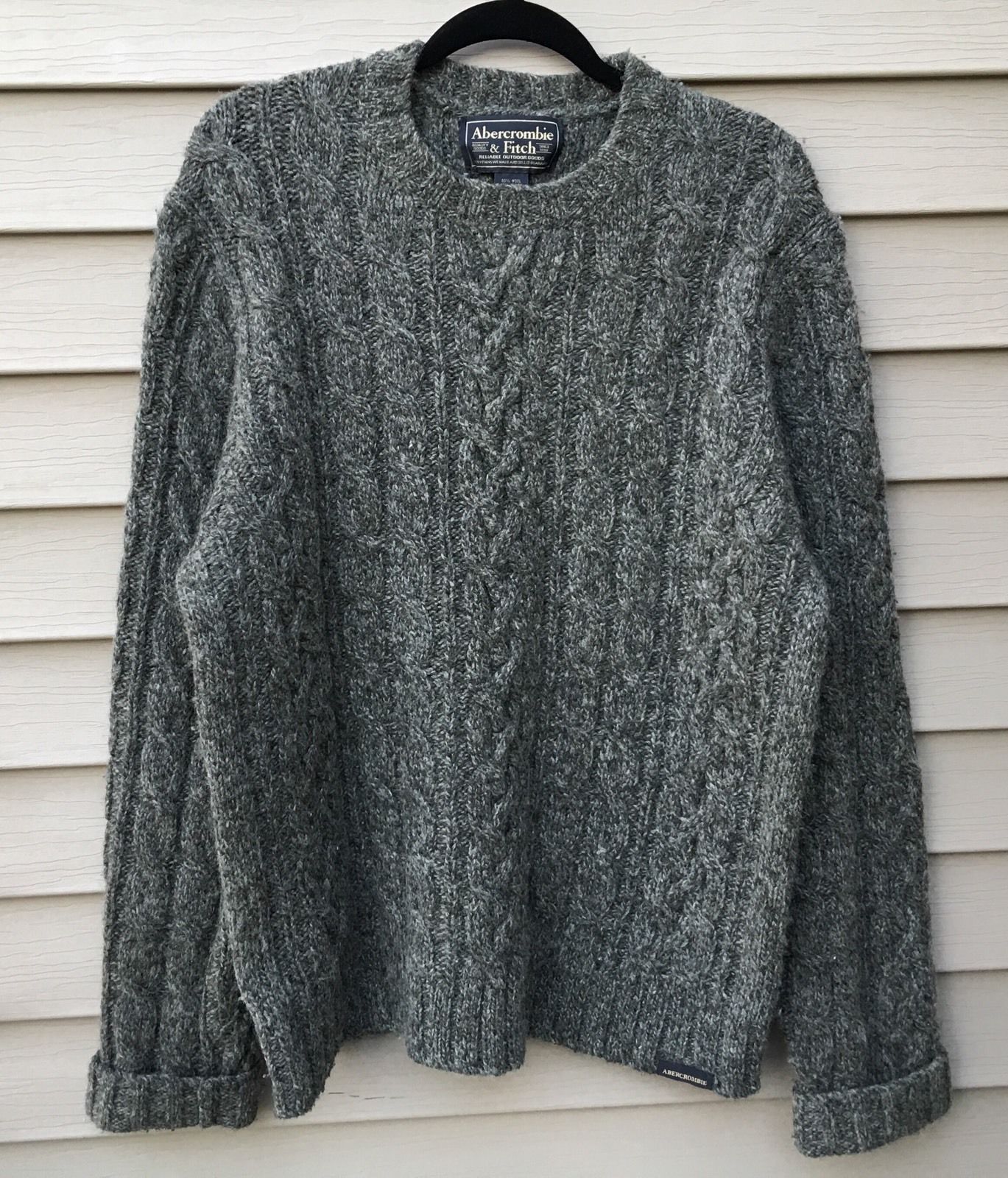 Suéteres Abercrombie & Fitch cuello redondo para hombres