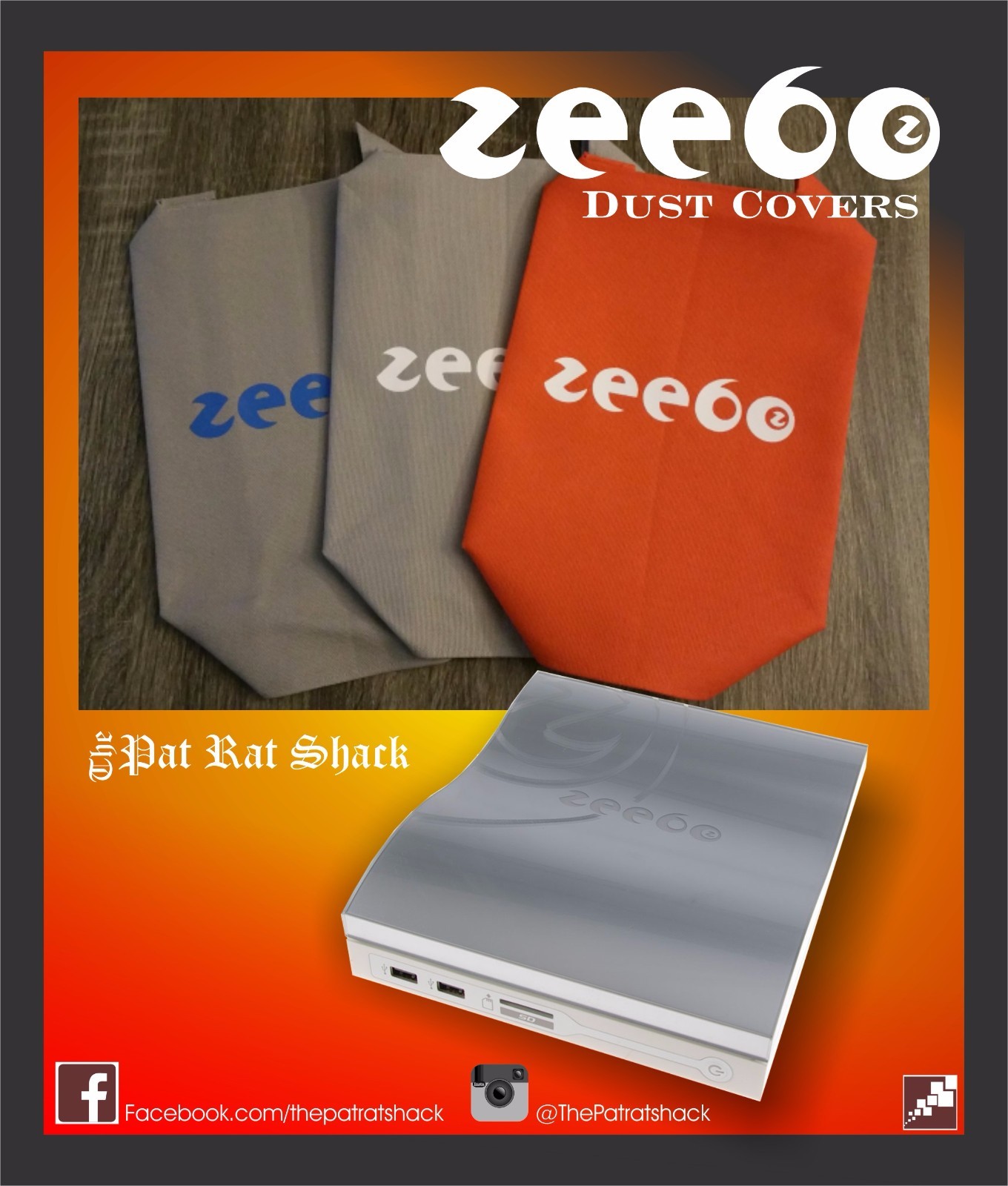 Zeebo console canvas dust cover