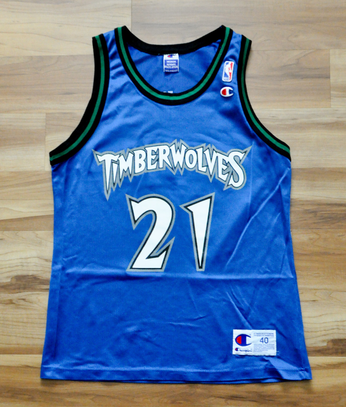 NBA TIMBER WOLVES GARNETT ユニフォーム adidas製 Kevin Garnett Vintage Black Minnesota Timberwolves Adidas