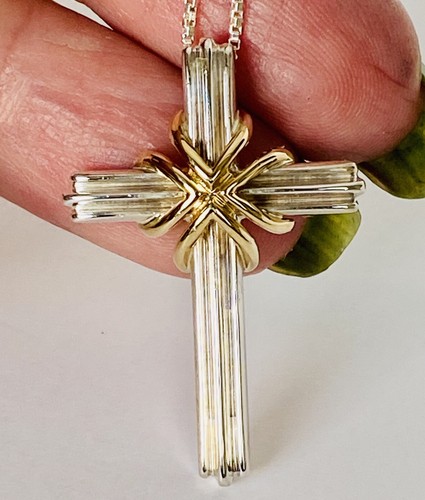 アクセサリー TIFFANY VINTAGE SIGNATURE CROSS NECKLACE Tiffany & Co 18K Gold RARE Signature X Cross Necklace! | eBay
