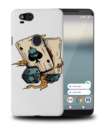 CASE COVER FOR GOOGLE PIXEL|GAMBLING PAIR OF ACES AND DICE