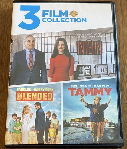 Spa　＆　Treatment DVD Warner Bros, 3 Film Collection, Intern, Blended, Tammy, DVDs