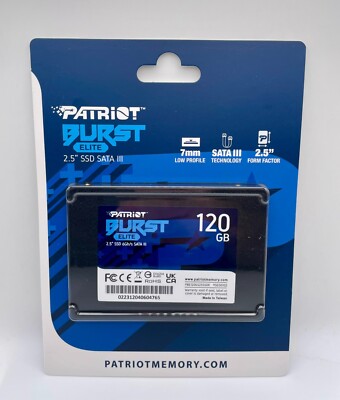 NEW Patriot Burst Elite 120GB 240GB 480GB 2.5'' 7mm SATA3 6GB/s SSD PC/MAC Lot