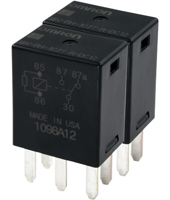 (2PCS) OMRON G8V-RH-1C7T-R-DC12 , ELECTRONIC COMPONENTS MICRO AUTOMOTIVE
