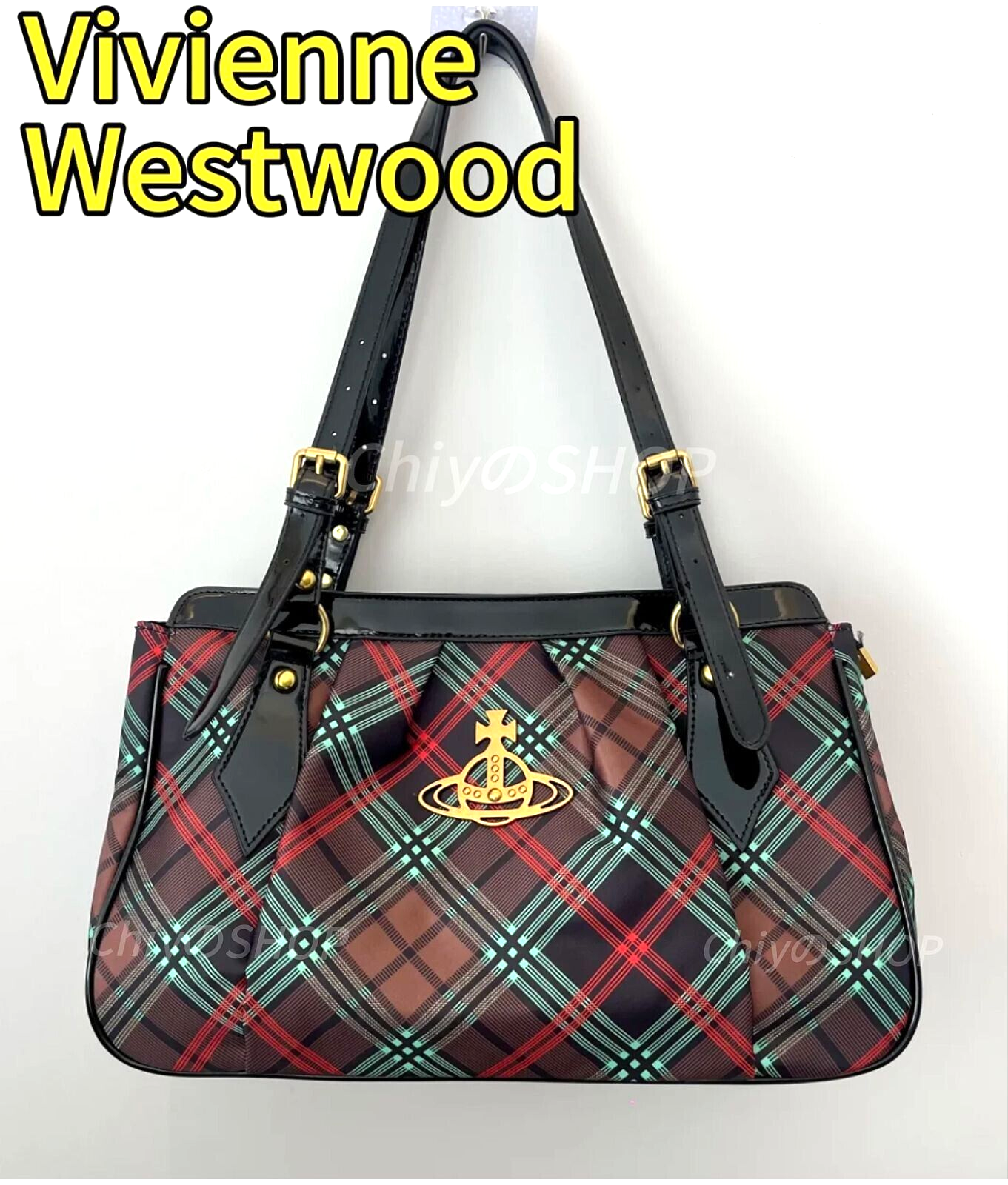 トートバッグ Vivienne Westwood Vivienne Westwood Women's Canvas Square Cr Vivienne Westwood Tote Bag