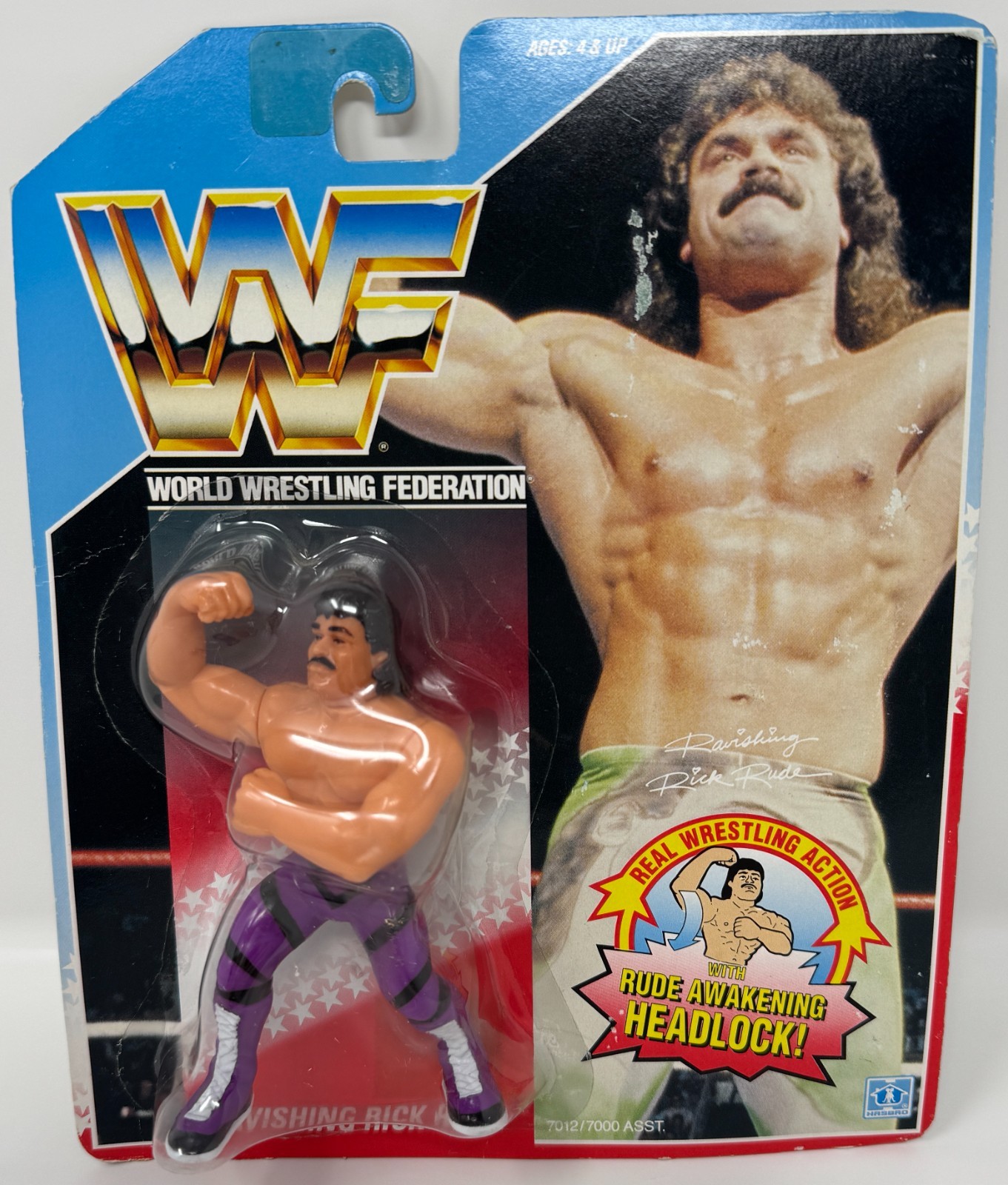 Hasbro WWF Ravishing Rick Rude 1990 Series 1 action figure