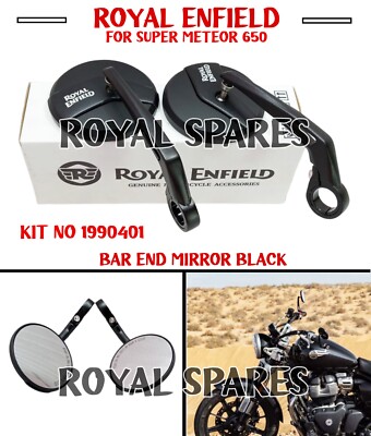 Royal Enfield ''BAR END MIRROR BLACK'' For Super Meteor 650