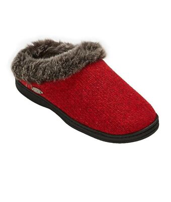 acorn wool lounging slippers