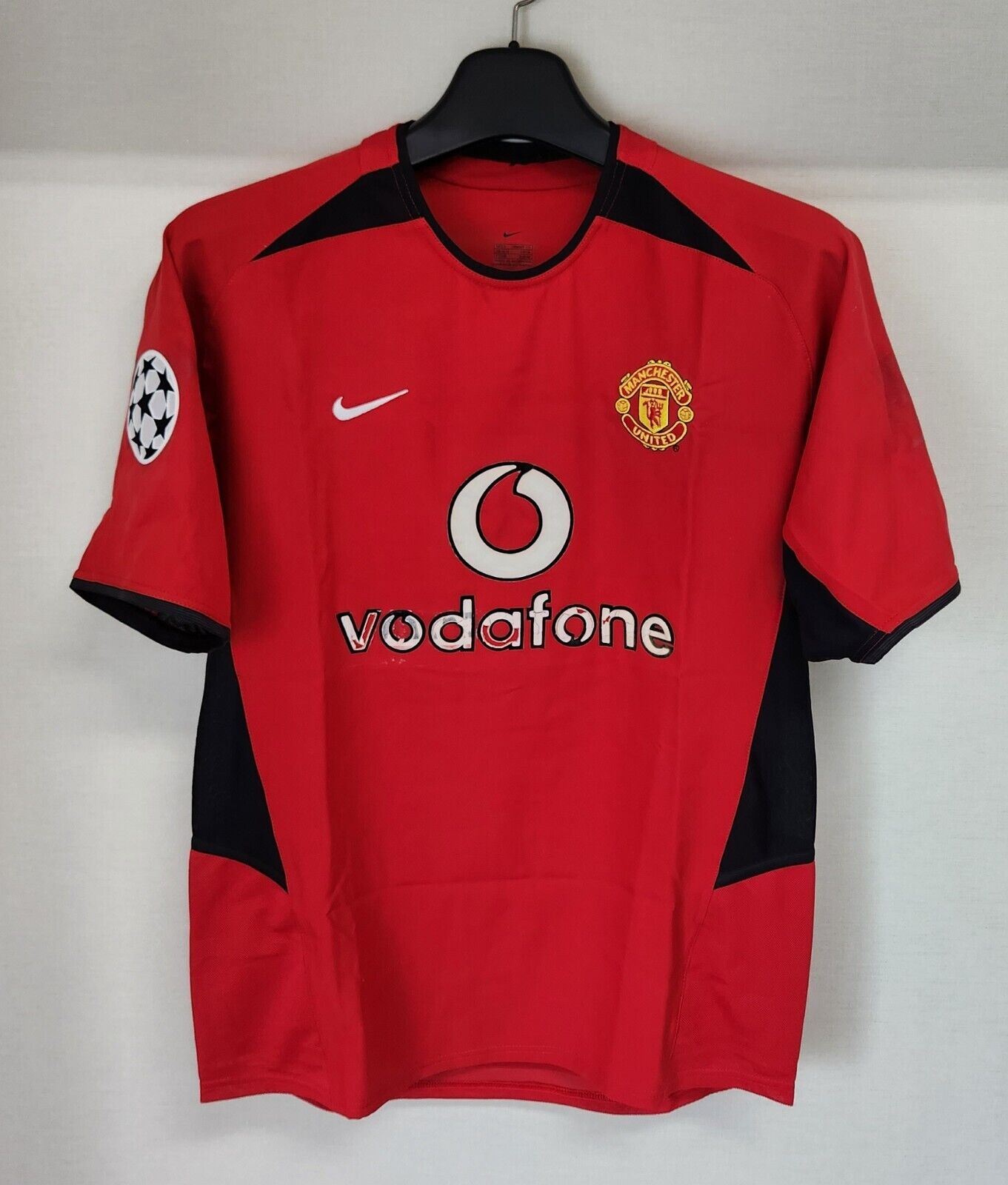 2002-03 Manchester United Home S/S No.7 BECKHAM UEFA CL 02 2002-03 Manchester United Home S/S No.7 BECKHAM UEFA CL 02