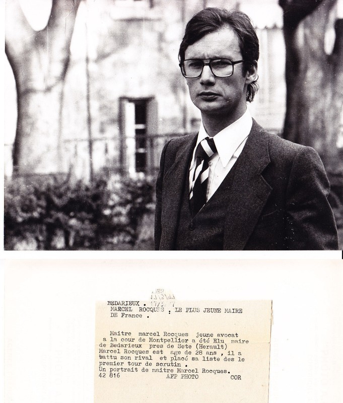 Marcel Rocques Le Plus Jeune Maire De France 1977