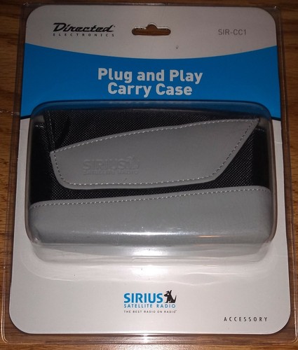 SIRIUS SATELLITE RADIO PLUG N PLAY WITH CASE. FACTORY RECONDITIONED IN BOX