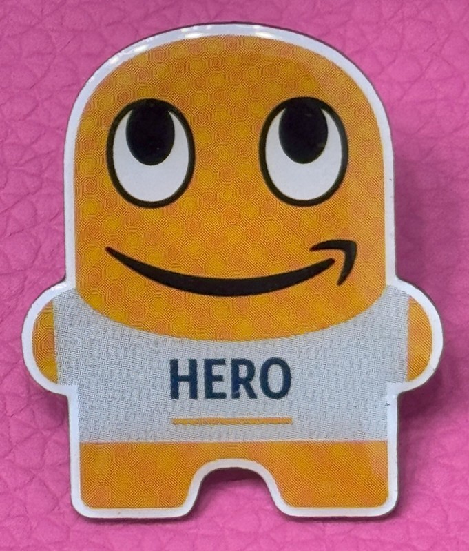 covid hero AMAZON PECCY PIN