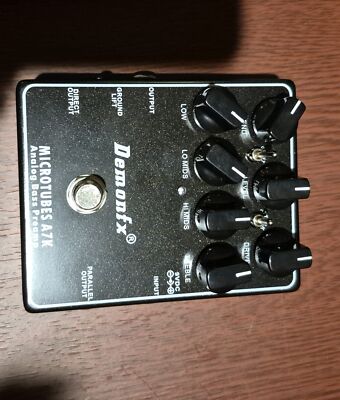 DemonFX Microtube A7K Bass Preamp Pedal | eBay