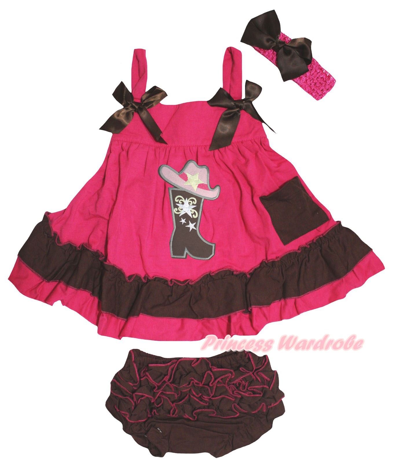 hot pink outfit set