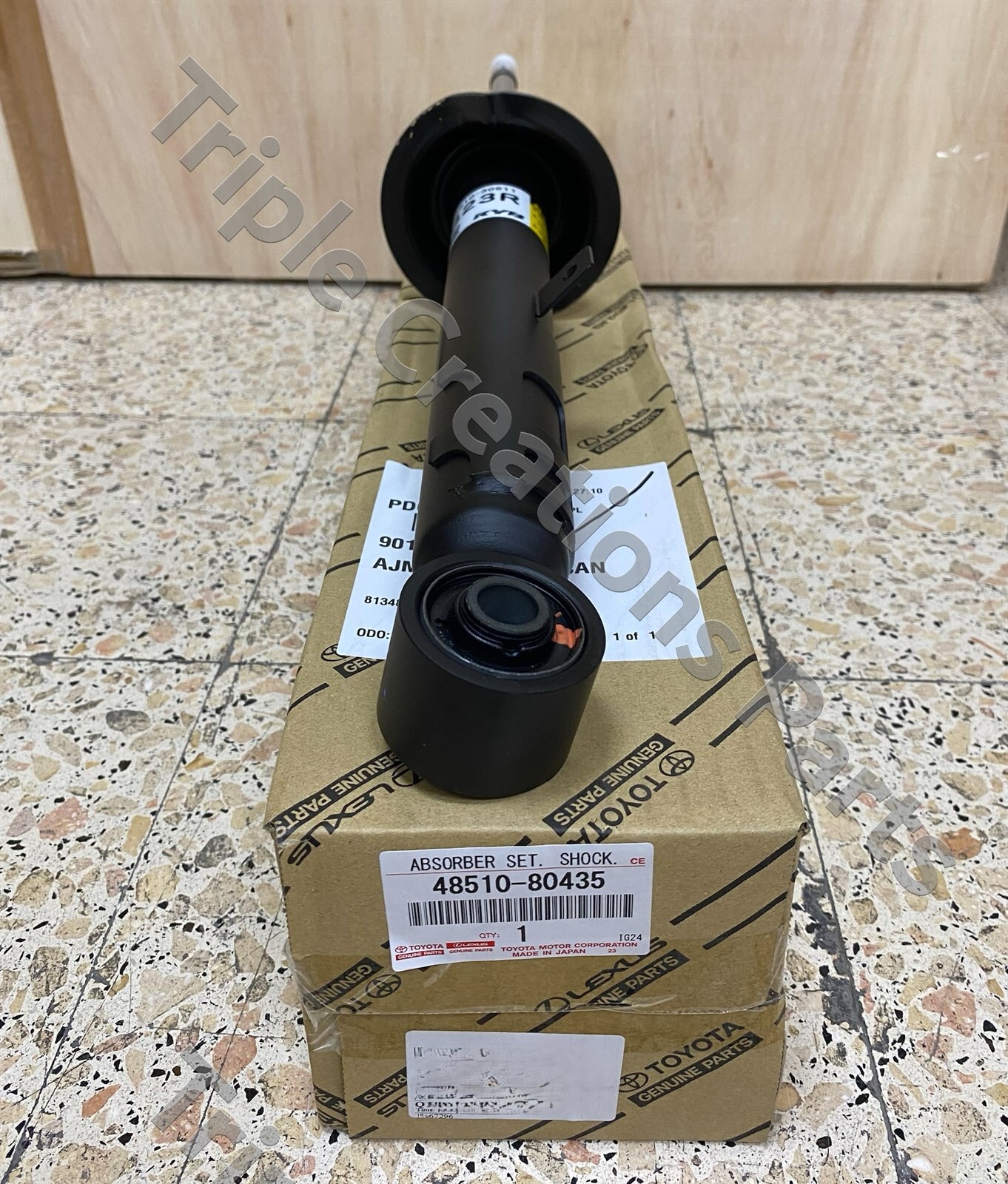 4851080435 Genuine Toyota Absorber Assy Shock Front RH 48510