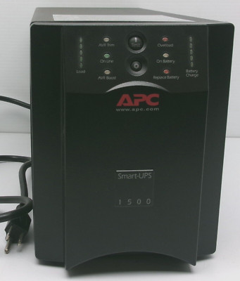 Apc Smart-UPS 1500VA 980W Usb & Serial SUA1500 Battery Power Backup  #LOS24