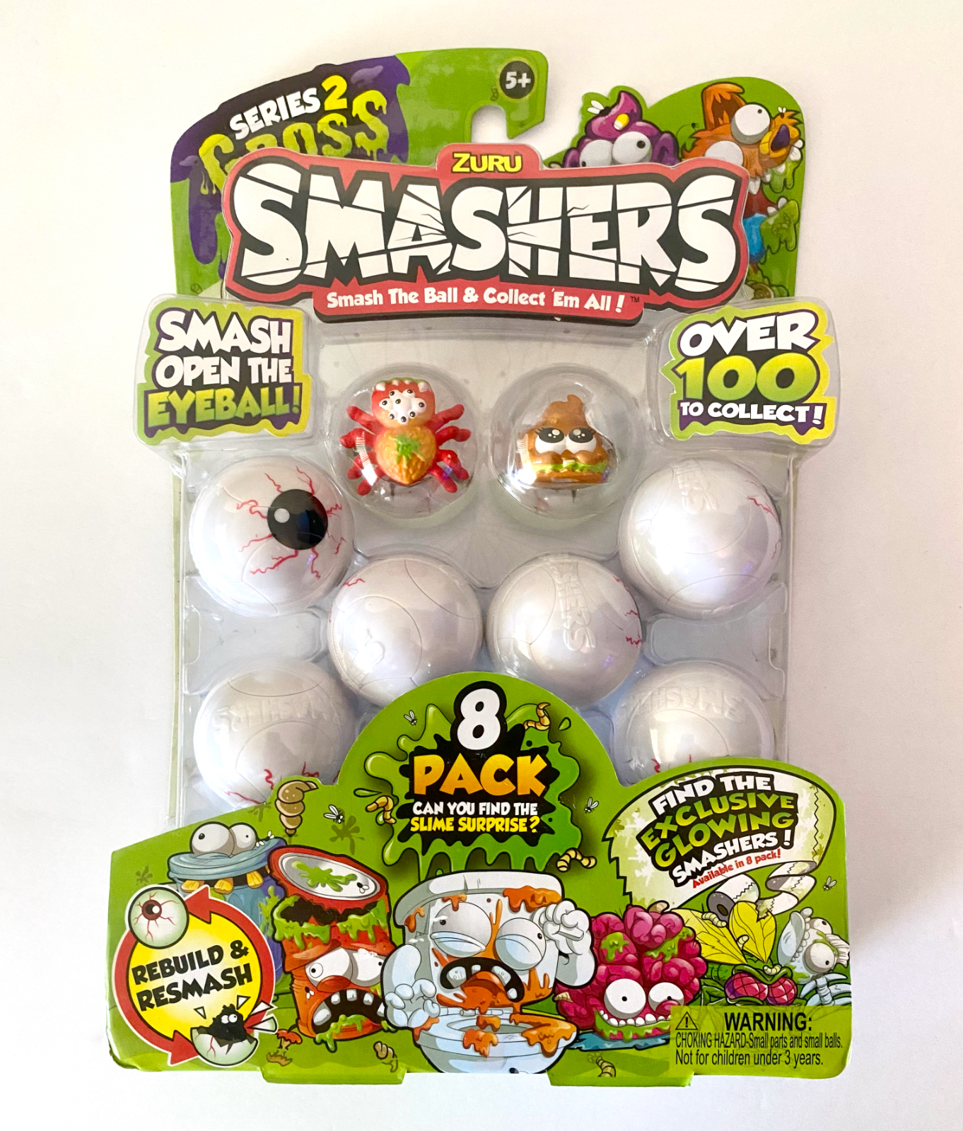 ZURU SMASHERS Smash Ball Collectibles Series 2 Gross (8 Pack) | eBay