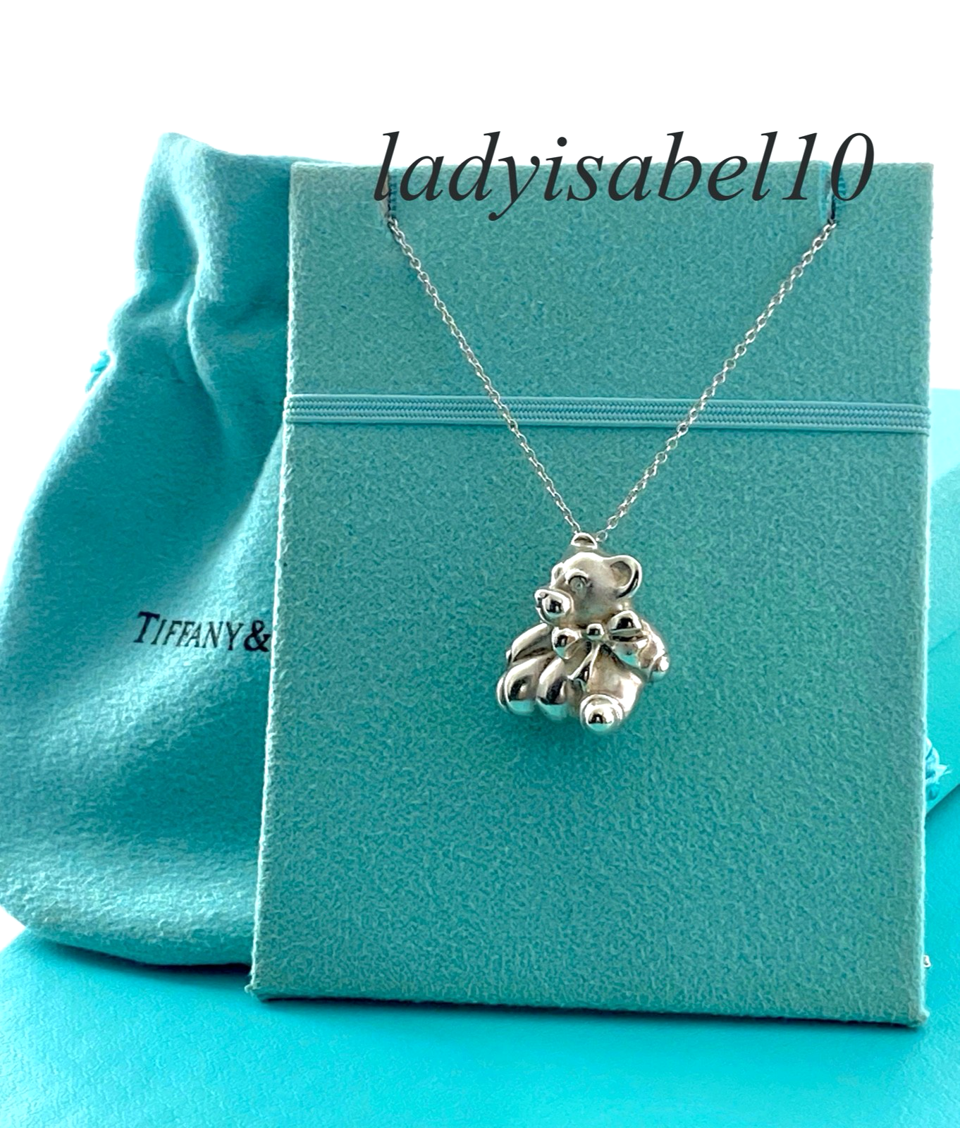Tiffany & Co. ネックレス ２点セットクマ　バッグ(ショッパー) 楽天市場】ティファニー ネックレス ショッピングバッグ チャーム