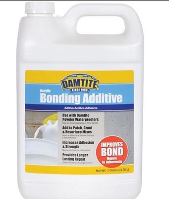 Damtite 1 Gal. Acrylic Concrete Bonding Additive 05370 DAMTITE 05370