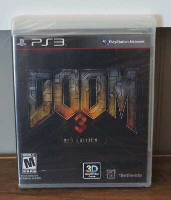 New! DOOM 3: BFG Edition (Sony PlayStation 3, 2012) U.S. Retail Version! Sealed!