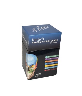 Netter's Anatomy Flash Cards Clinical Notes 3rd Edition by John T. Hansen PhD
