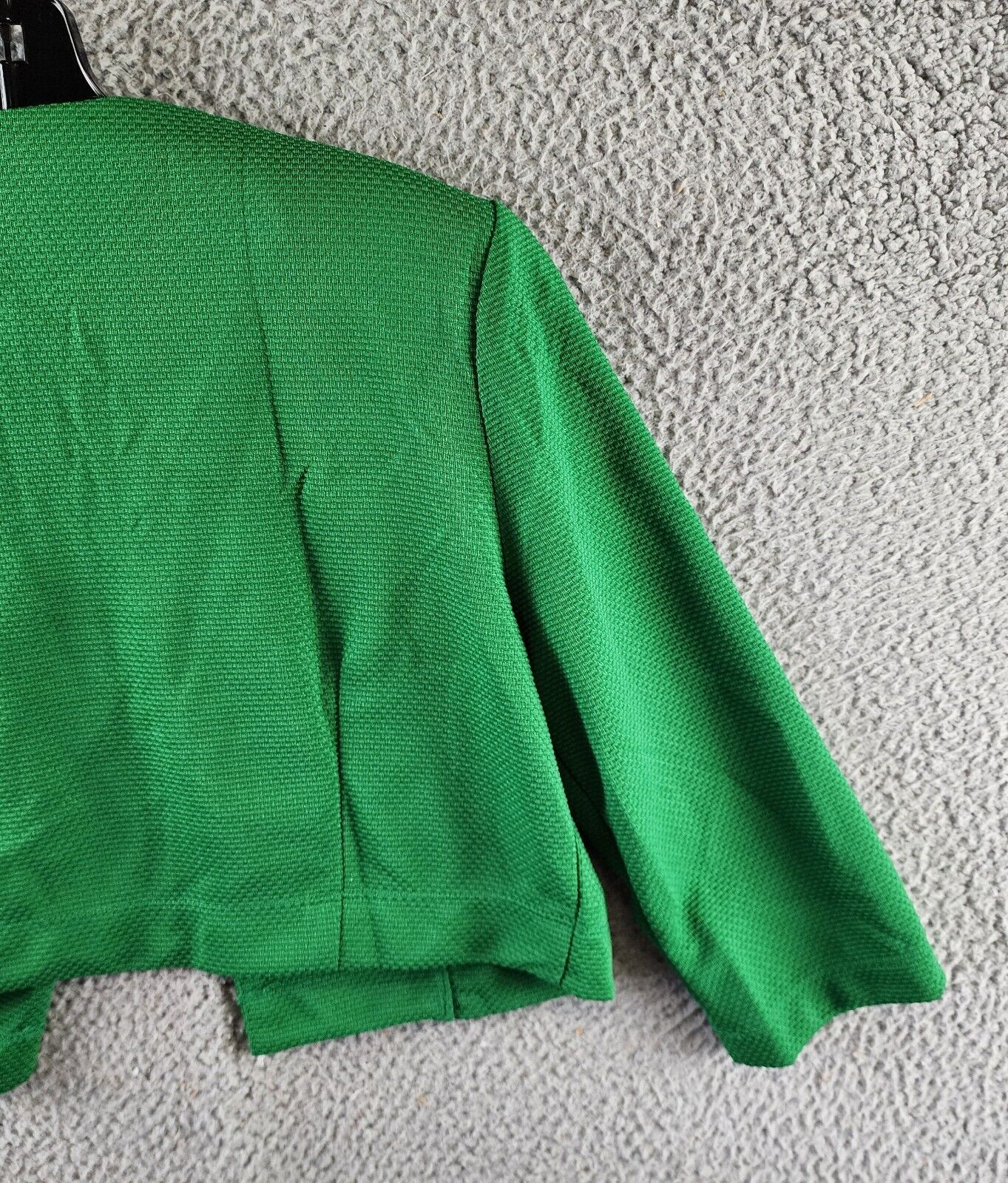 NY Collection Petite Two Piece Jacket And Dress Set Women's 12P Emerald Jacilynn - Picture 7 of 24