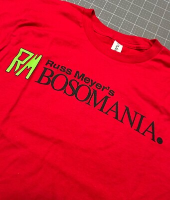 Severin Films New Russ Meyer s BOSOMANIA Shirt Size Small, never worn