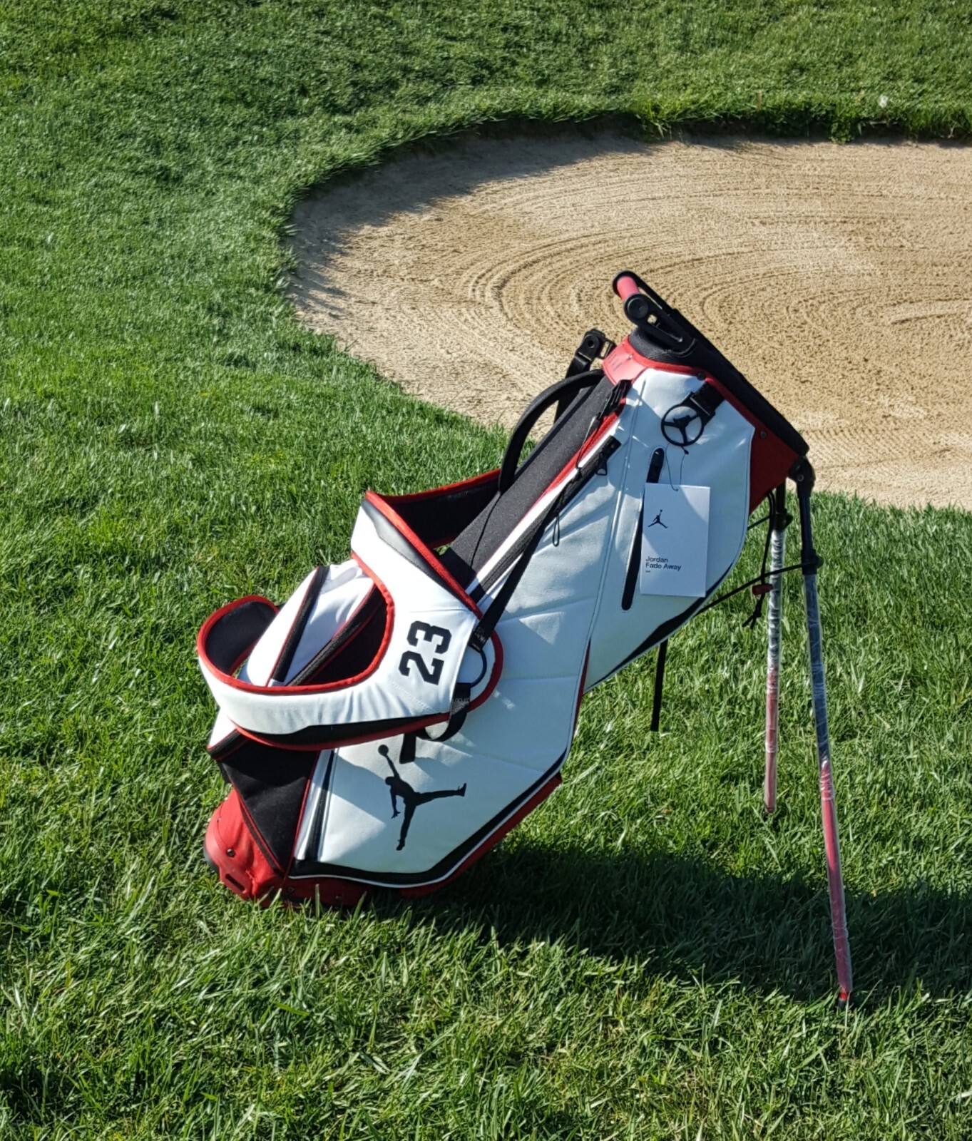 Jordan キャディバッグ Nike Air Jordan Fadeaway 6-Way Golf Stand Bag - Carl's Golfland