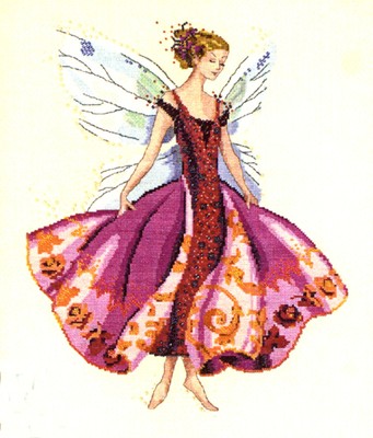 Cross Stitch ~ Mirabilia Embellishment Pack for the January Garnet Fairy #MD108E