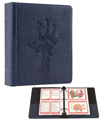 Forged Dice Co. Curiosities Cache Monster Card & Spellcard Organizer Binder w...