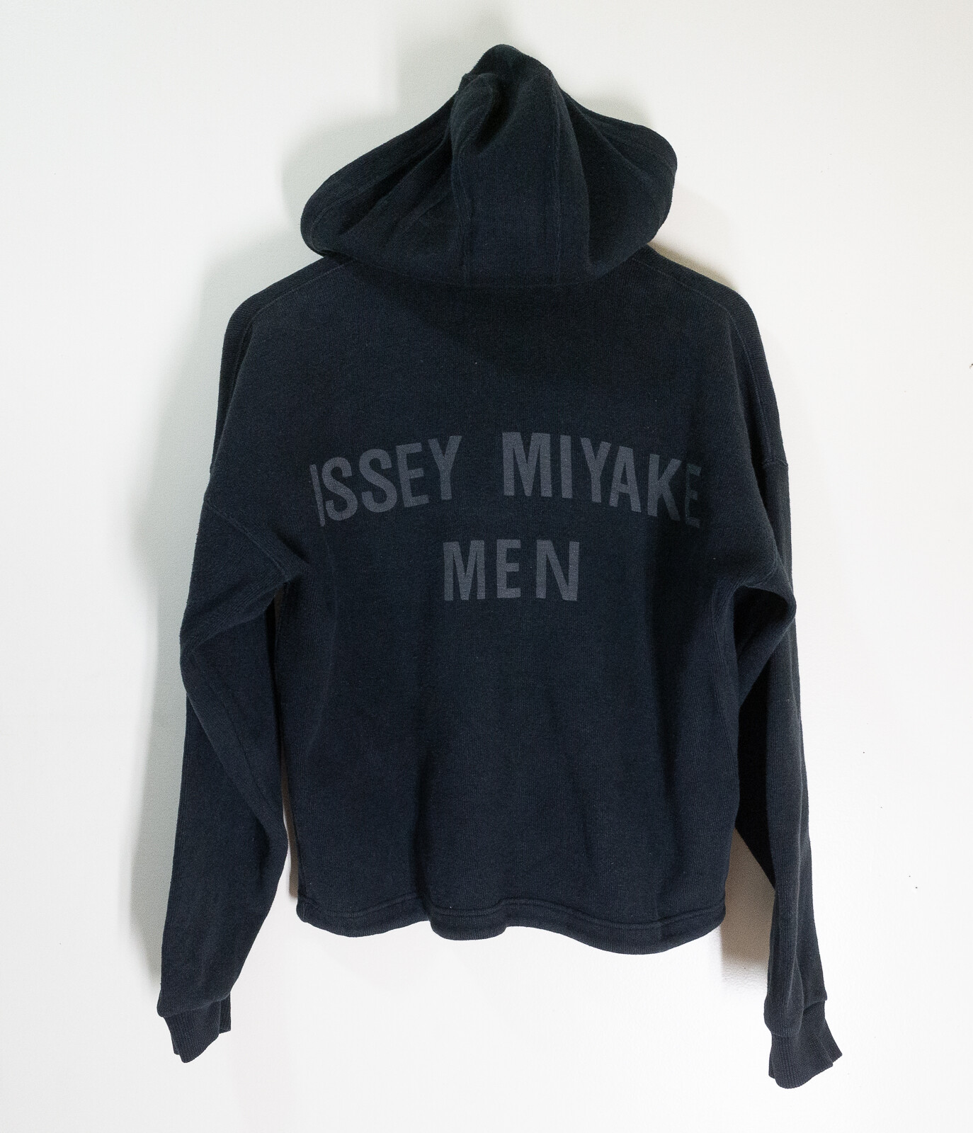 Issey Miyake Men Logo Hoodie Removable Hood | eBay Issey Miyake Men Logo Hoodie Removable Hood | eBay