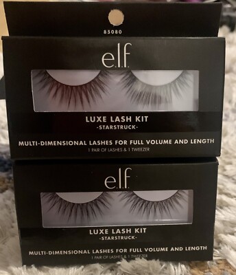 2 - e.l.f. Luxe Lash Kit - Starstruck - 85080 - Smoky, Winged Lashes