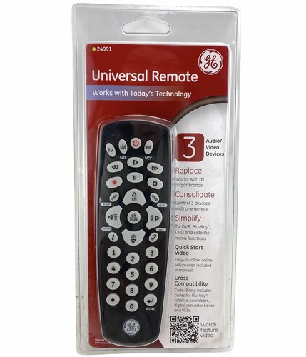 Control Blu-ray Dvd Cable Satellite Digital -3 Devices