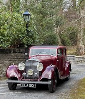 1934 Bentley 35 Park Ward Sports Saloon B26BN Sports Saloon PETROL Manual