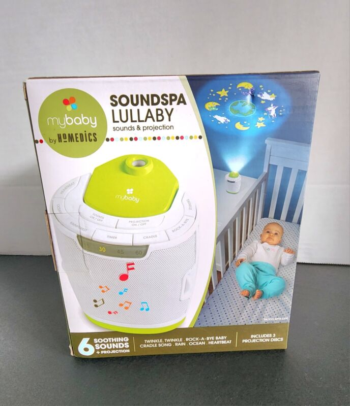 MYBABY SOUNDSPA LULLABY SOUND MACHINE AND PROJECTOR