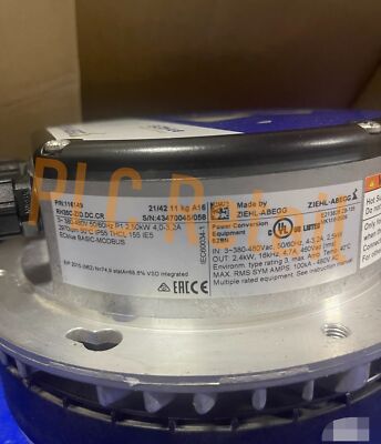 NEW RH35C-ZID.DC.CR 2.50KW 480V centrifugal fan Fast delivery