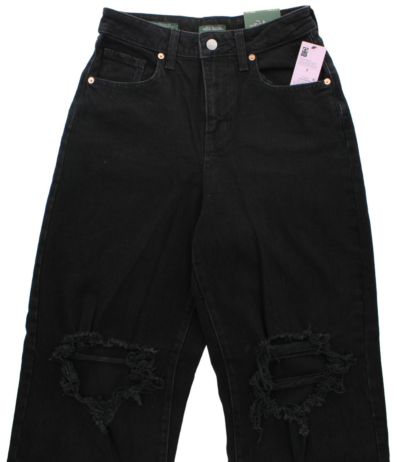 BELVET 即完 Baggy rigid denim black Supreme Rigid Baggy Selvedge Jean (FW24) - $188