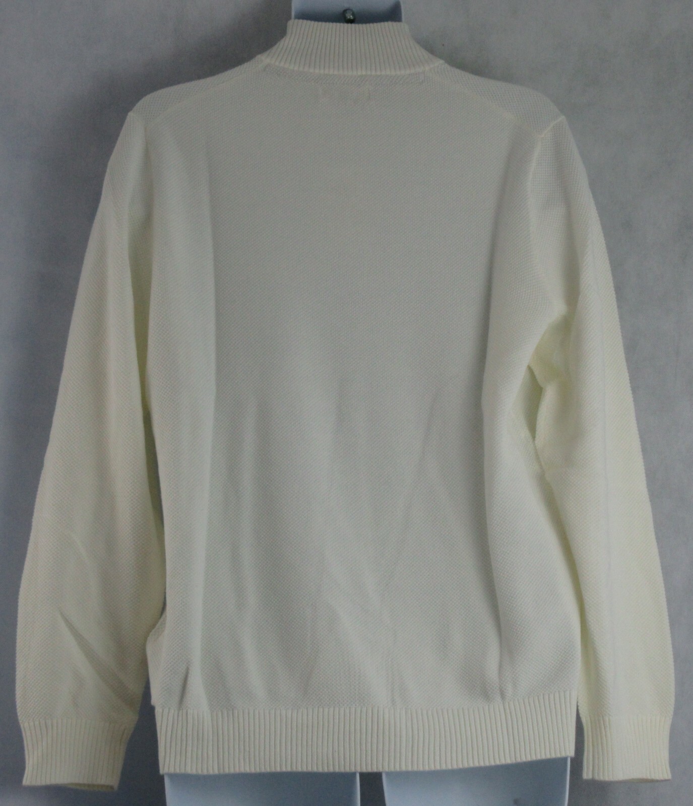 Club Room Men's 1/4-Zip Textured Cotton Pullover Sweater, Assorted Colors