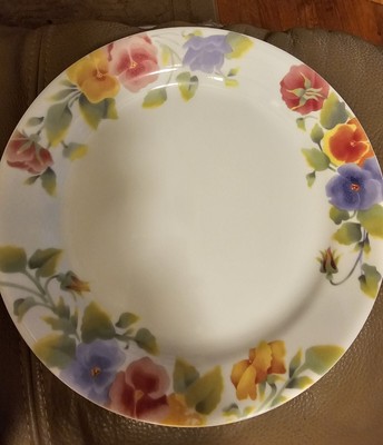 Corelle 5 Pansy Dinner Plates