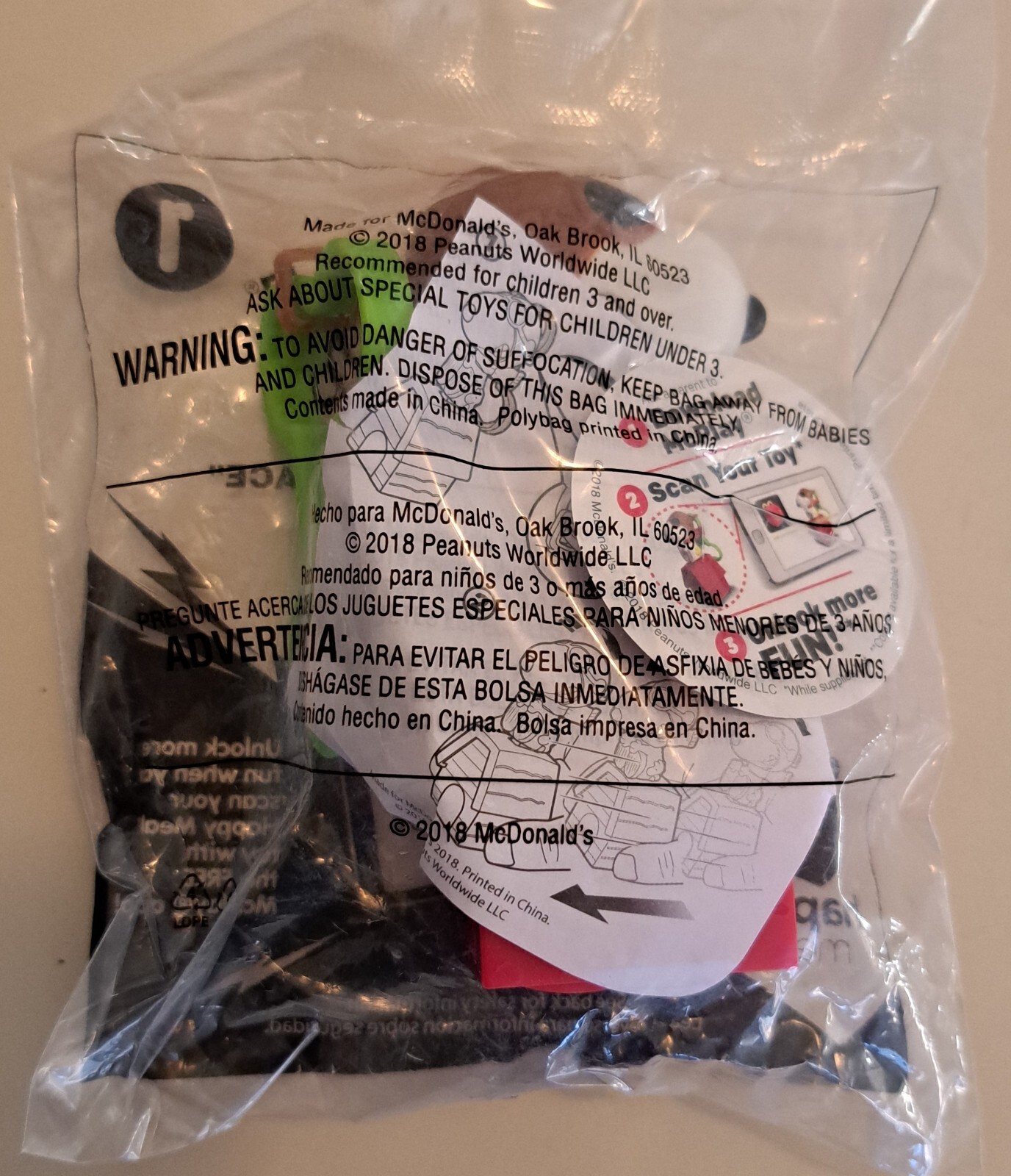 McDonalds Happy Meal Toy Peanuts Snoopy Flying Ace #1 - 2018