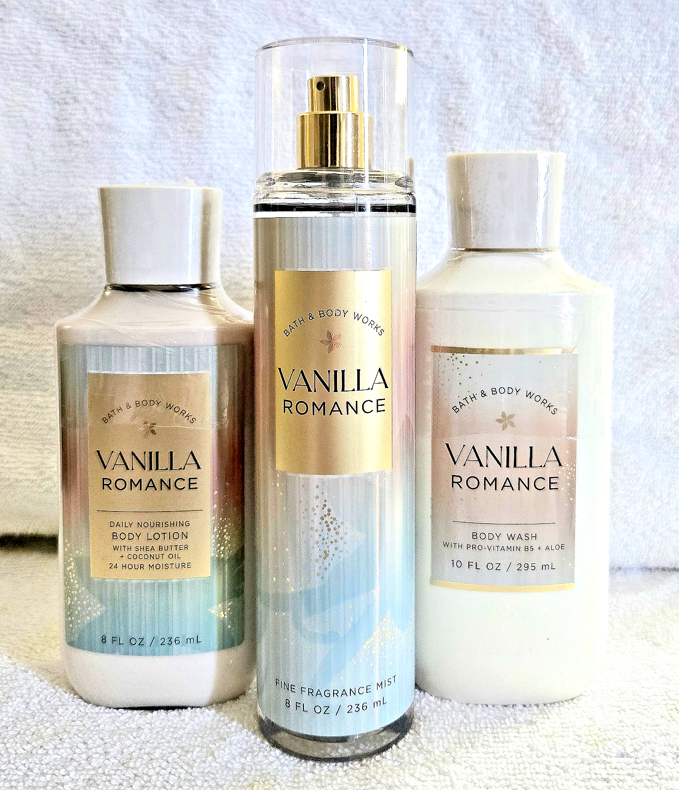 【Vanilla Romance】Bath&bodyworks ３本セット Amazon.com : Bath & Body Works Vanilla Romance 3 Piece